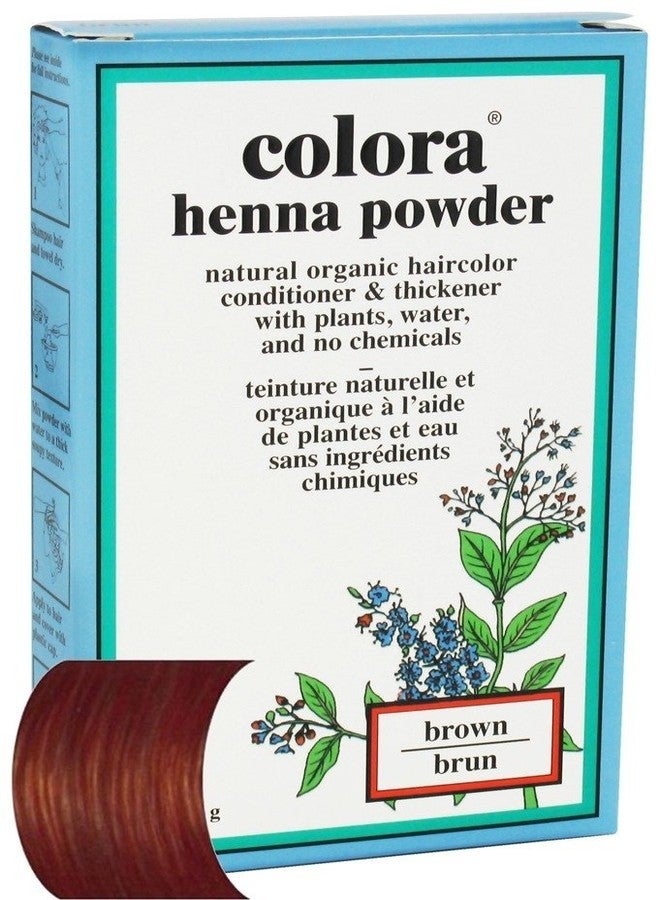 Colora Henna Powder Hair Color Gold Brown, 2 oz - Image 1