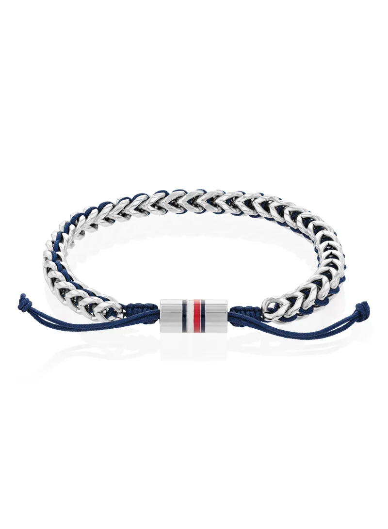 تومي هيلفيغر Tommy Hilfiger Men's Navy Rope bracelets - 2790511