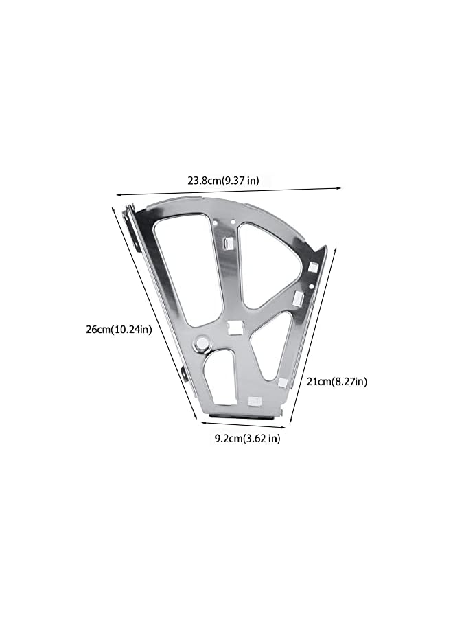 PROMASS promass Shoes Cabinet Hinges, 2Pcs Stainless Steel Shoes Drawer Cabinet Hinges for Kitchen Living Room Shoe Storage Cabinet Flip Frame Hinges Furniture Parts Hardware(2 Layers)  - Image 2