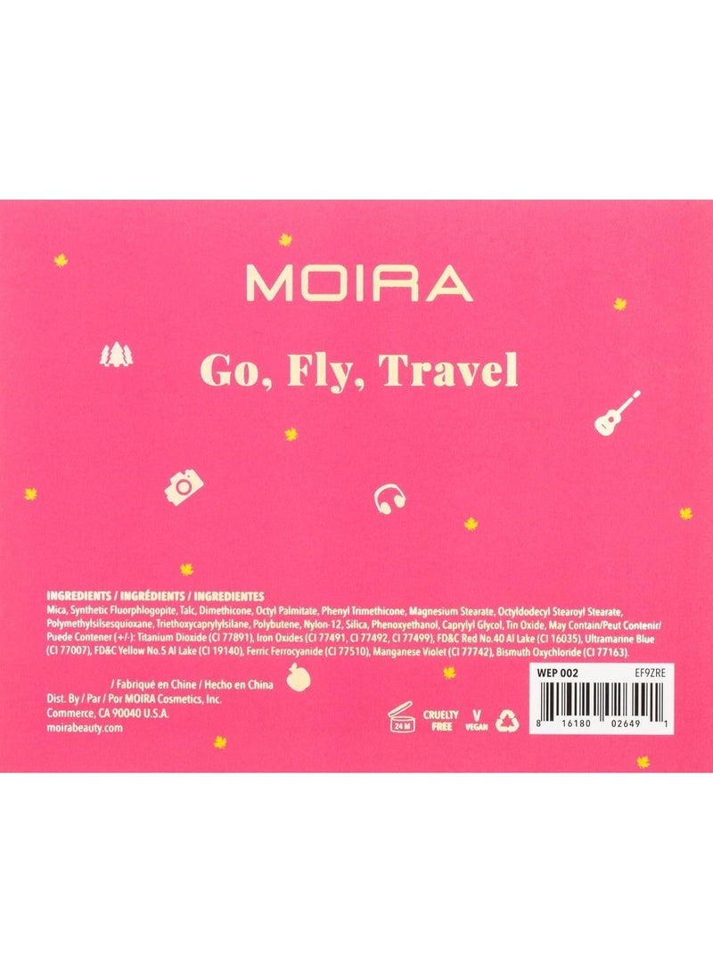moira Wep002 Go, Fly, Travel Eyeshadow Palette - Image 4