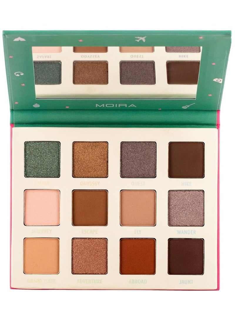 moira Wep002 Go, Fly, Travel Eyeshadow Palette - Image 3