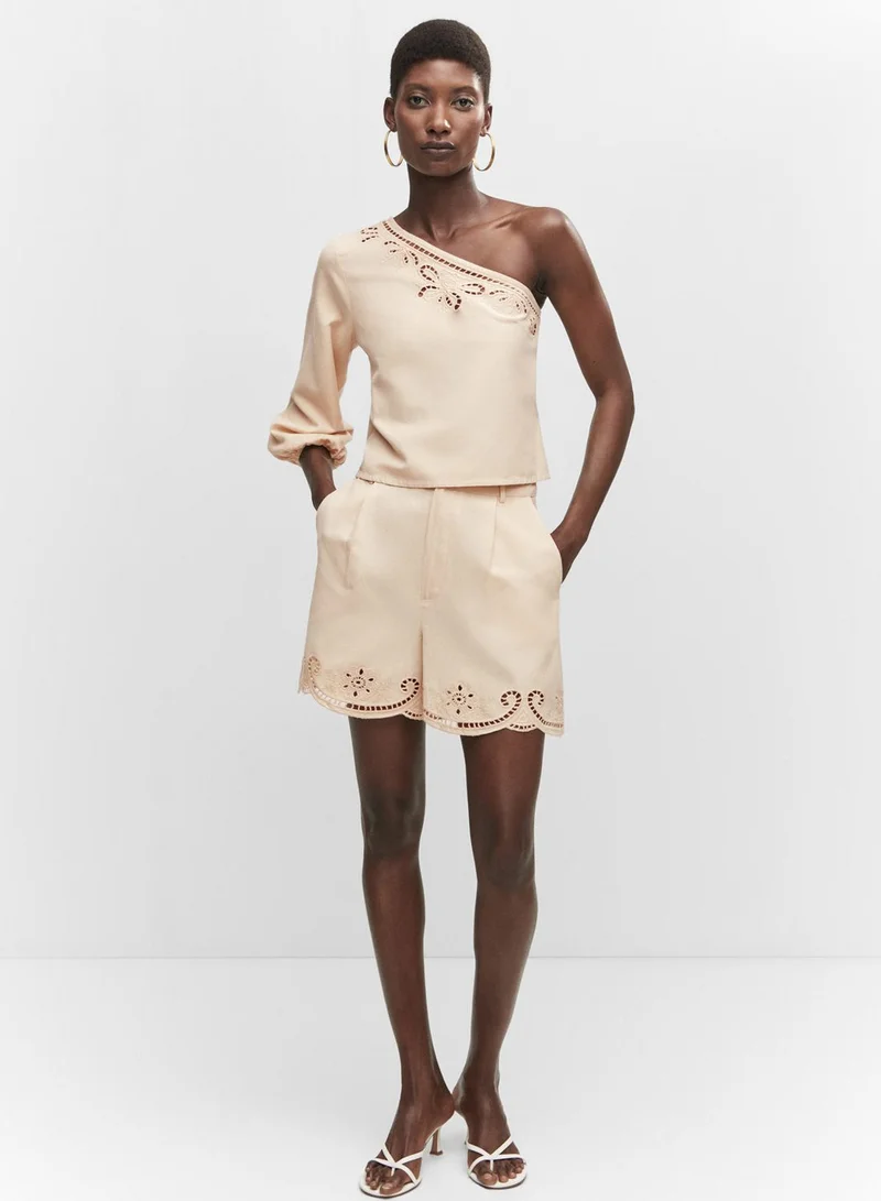 MANGO High Waist Short