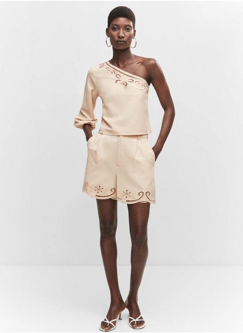 MANGO - High Waist Short - Image 1