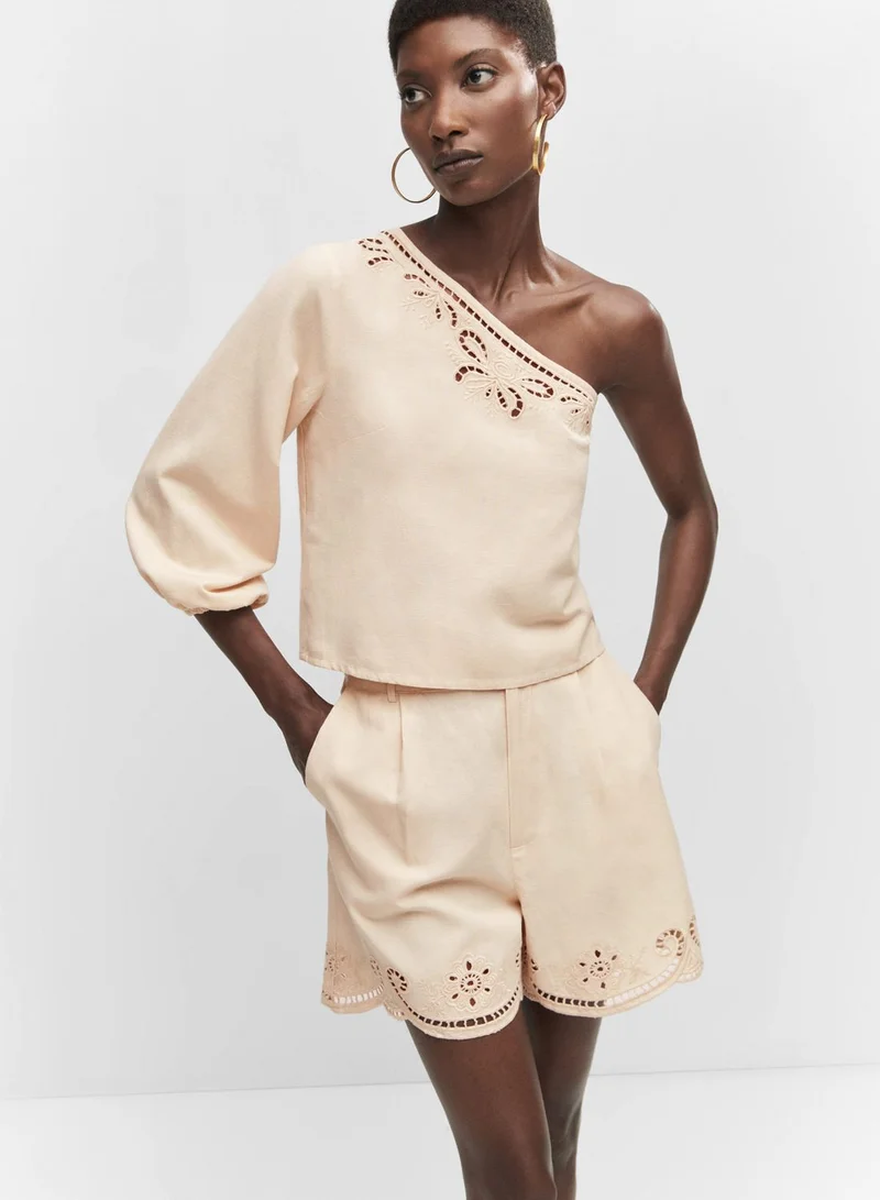 MANGO High Waist Short