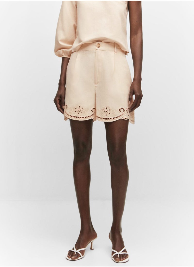 MANGO - High Waist Short - Image 1