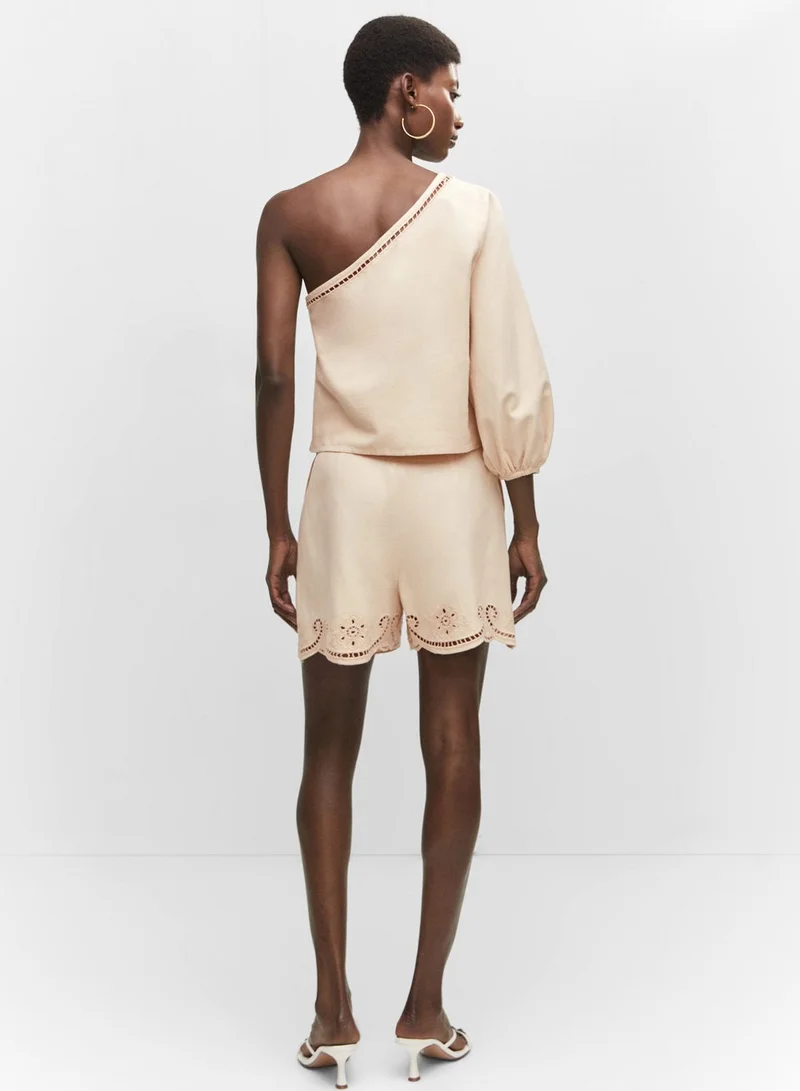 MANGO High Waist Short