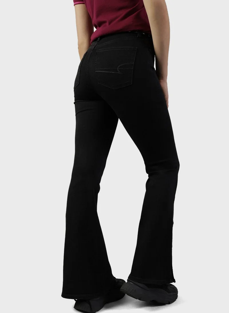 American Eagle Flared High Waist Jeans