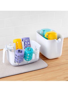 YouCopia YouCopia Dry+Store Reusable Silicone Bag Storage, Rack Bin, White, YCA-50404  - Image 5