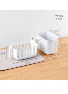YouCopia YouCopia Dry+Store Reusable Silicone Bag Storage, Rack Bin, White, YCA-50404  - Image 3