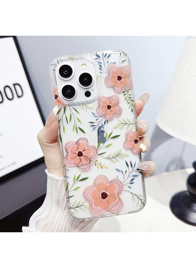 Zaboon Case For iPhone 13 Dual-side Laminating IMD PC Hybrid TPU Phone Case - Image 2