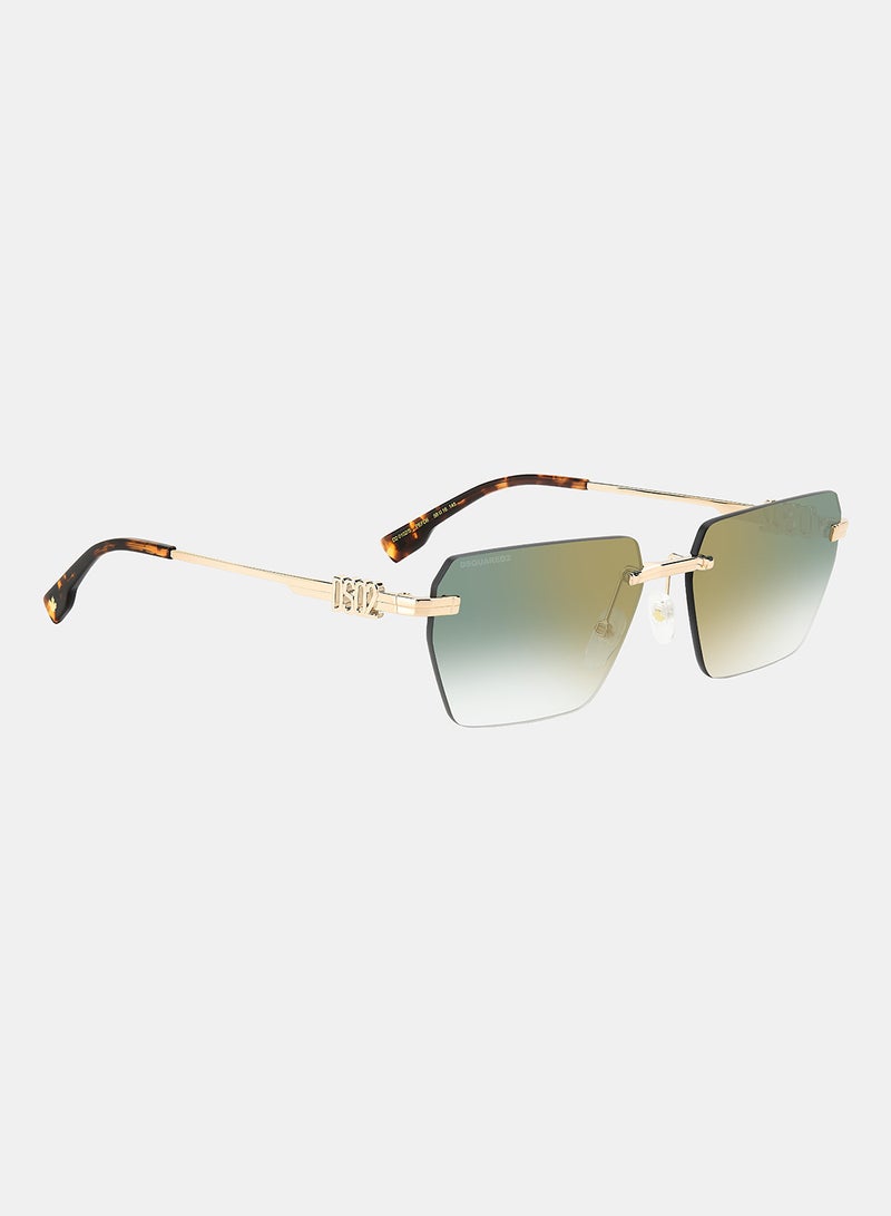 Dsquared Men Square Sunglasses 58 D2 0102/S - Image 2