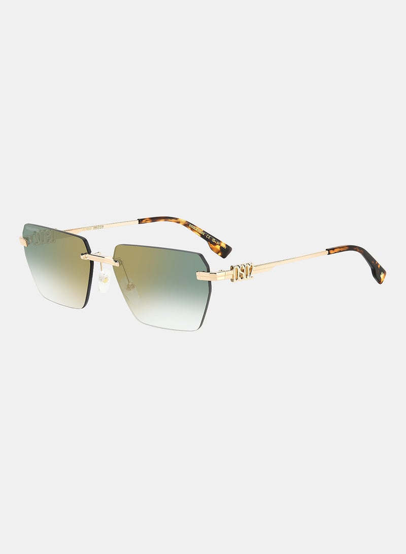 Dsquared Men Square Sunglasses 58 D2 0102/S - Image 1