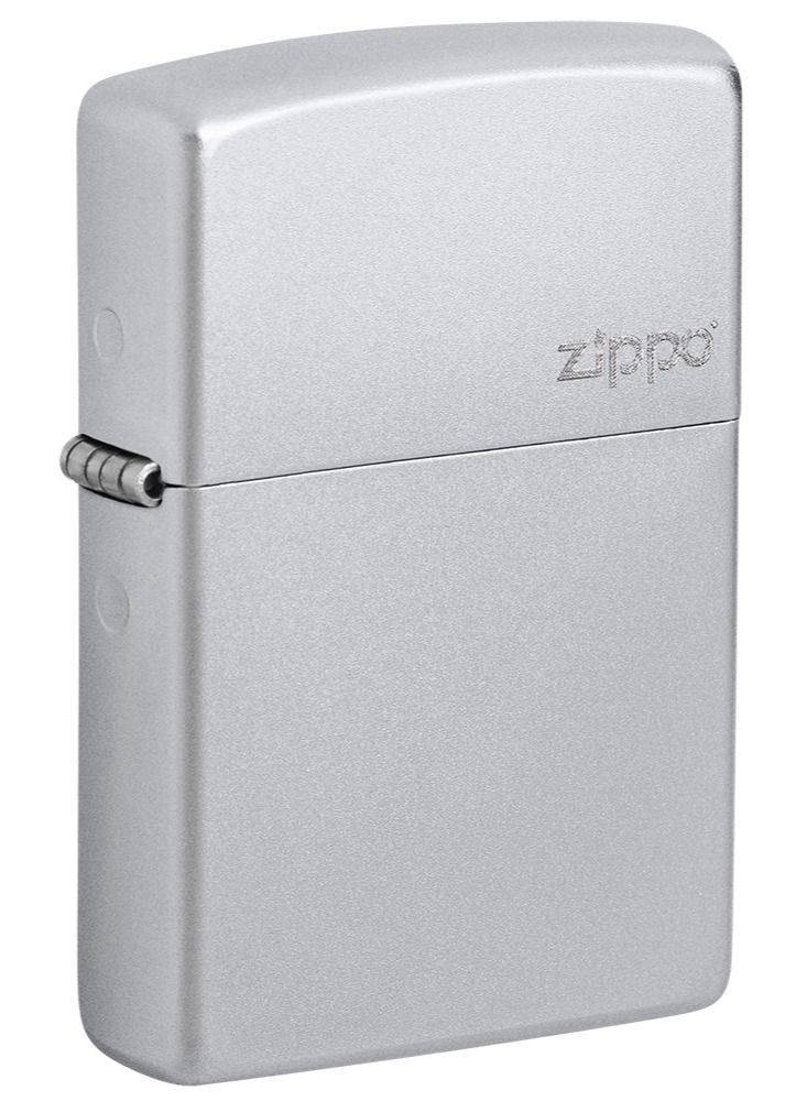Zippo Ae184411 205 Zippo Satin Chrome Windproof Lighter - Image 1