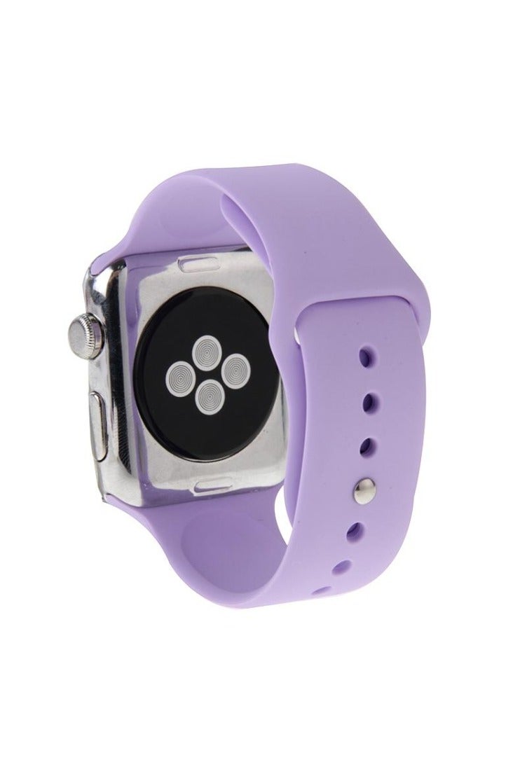 Soft silicone TPU band strap compatible for apple watch 38/40/41/42mm - Image 1