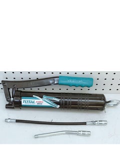 TOTAL Total Heavy-Duty Grease Gun 400CC - High-Pressure 4500psi Grease Gun with 12" Flexible Hose & Metallic Spout for Automotive and Industrial Use  - Image 3
