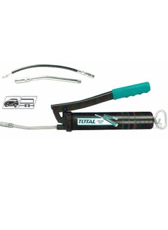 TOTAL Total Heavy-Duty Grease Gun 400CC - High-Pressure 4500psi Grease Gun with 12" Flexible Hose & Metallic Spout for Automotive and Industrial Use  - Image 2