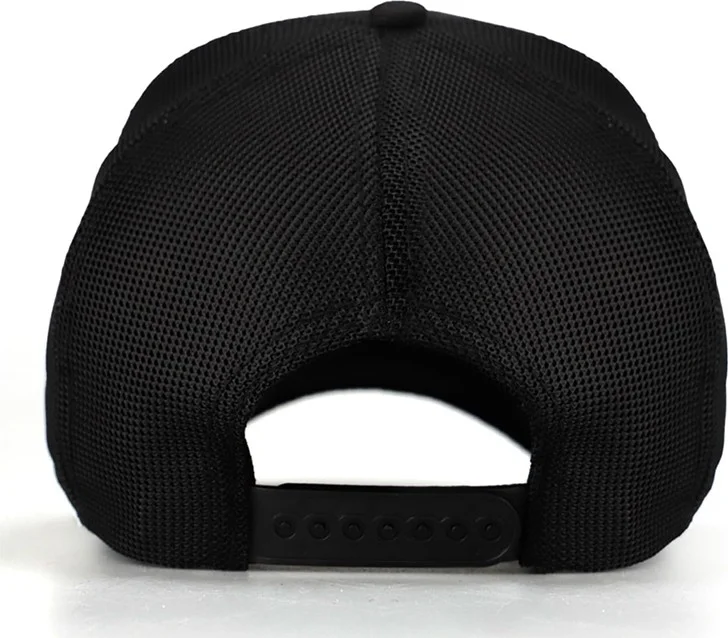 Black Börk Blackbörk V1 Trucker Horse - Black Hat (Cap) with 4 Code Logo