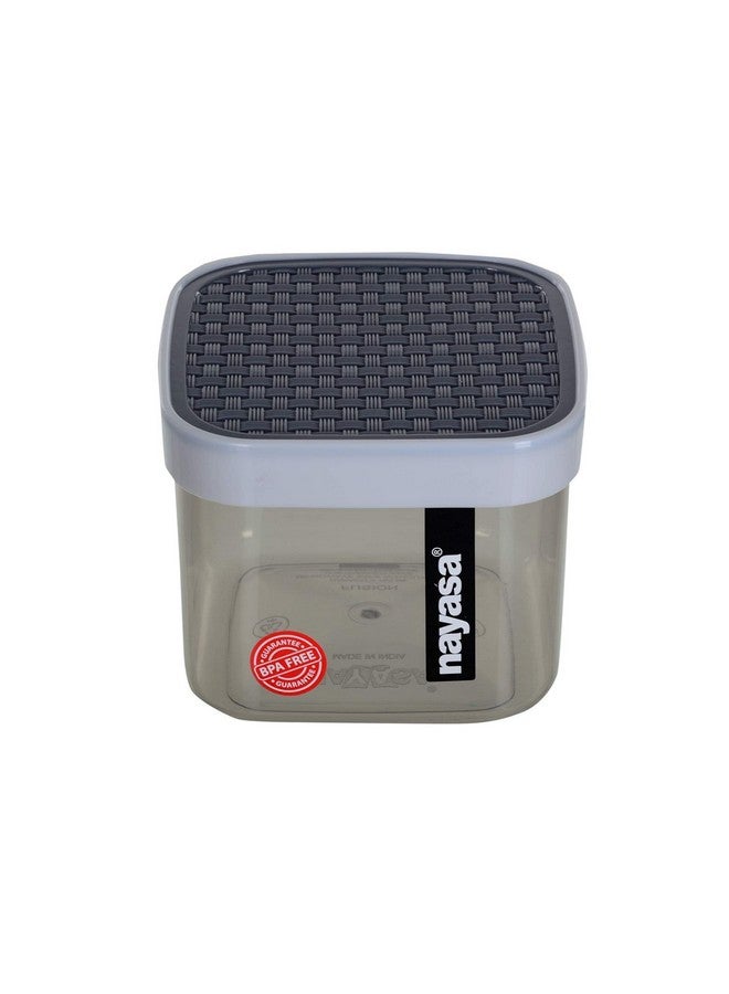 Nayasa Superplast Plastic Container - 550 ml, 12 Pieces, Grey - Image 4