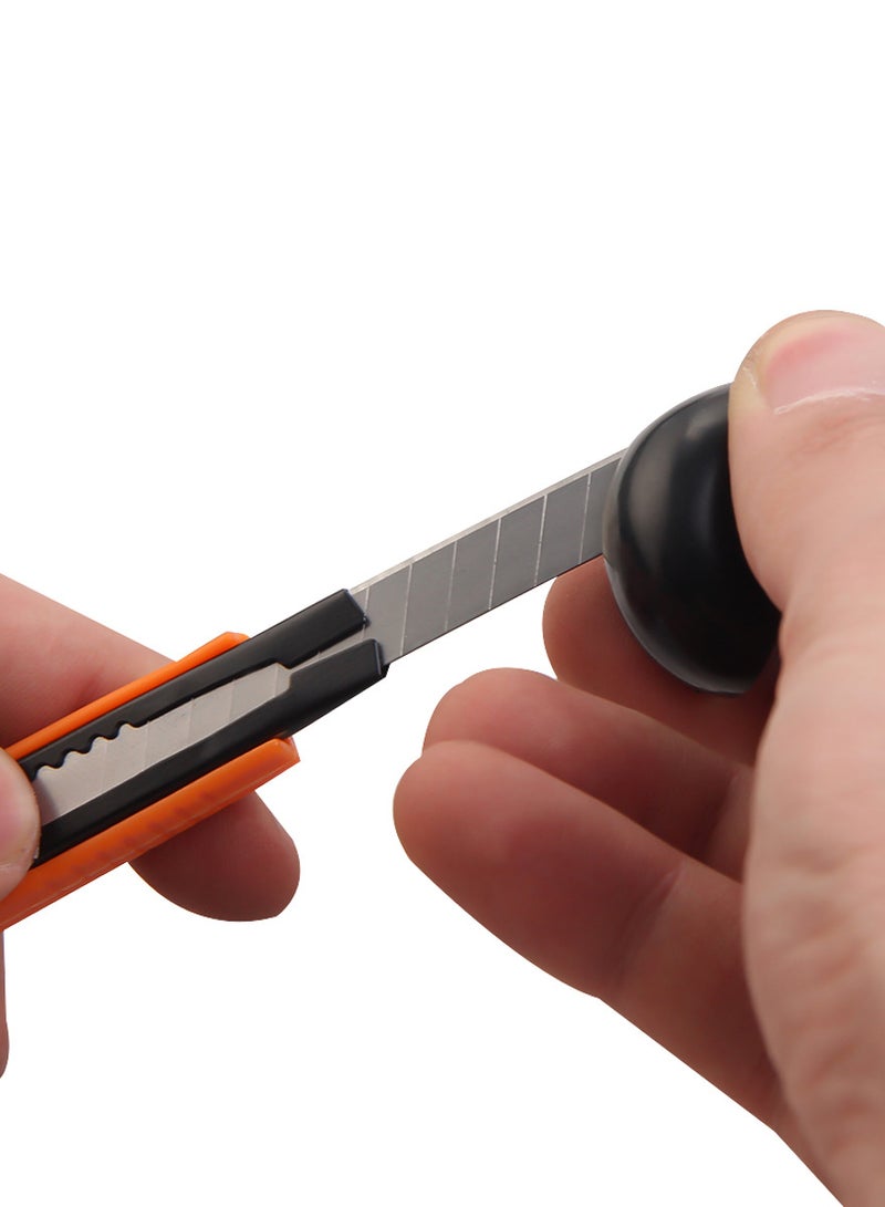 KSEIBI Utility Knife Snap-Off Blade, Box Cutter Retractable with Smooth Mechanism for Cardboard and Boxes, Sharp Snap Off Blades for Office, Home, Craft. Precision Cutting Tool  - Image 3