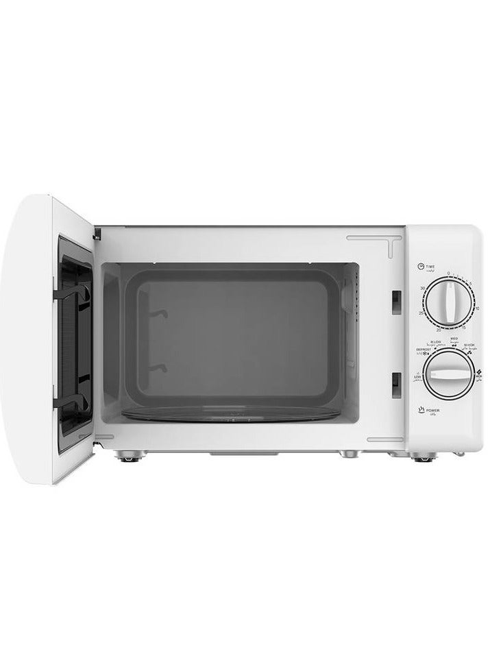 Arrow 20L Mechanical Countertop Microwave Oven, 700W | 5 Power Levels | 2 Years Warranty | Easy-to-Use Mechanical Control | Compact Design for Space Saving | Ideal for Cooking and Heating | Model Name: RO-20MW - Image 3
