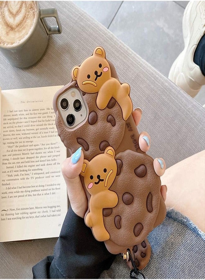 SGVAHY Wallet Case for iPhone 13 with Strap Lanyard Cute Astronaut Coin Purse Funny Phone Case Kawaii Soft Silicone Shockproof Cover for Women Girls - Image 2