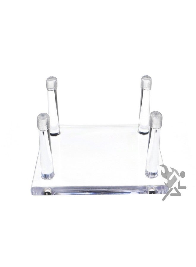 حامل عرض OnFireGuy بأربعة أوتاد مقاس 4.25 بوصة مع واقيات مضادة للخدش لطُعم الصيد والمعادن والأحافير، عبوة من 4 قطع - Image 2