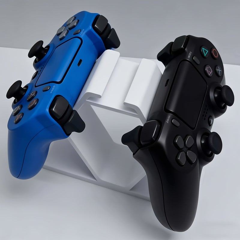 حامل تخزين عالمي أبيض بمقبضين مزدوجين لأجهزة تحكم الألعاب الخاصة بـ PS4 و PS5 و Xbox - Image 4