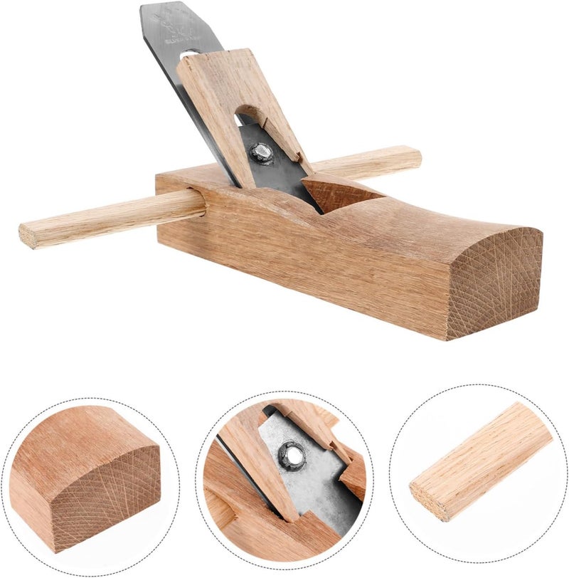 ARTIBETTER Wood Planer for Doors Hand Planers for Wood Carpenter Flat Plane Copper Inlay for Reduced Friction Precise Depth Effortless Operation Safe Woodworking Tool - Image 4