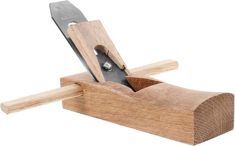 ARTIBETTER Wood Planer for Doors Hand Planers for Wood Carpenter Flat Plane Copper Inlay for Reduced Friction Precise Depth Effortless Operation Safe Woodworking Tool - Image 1
