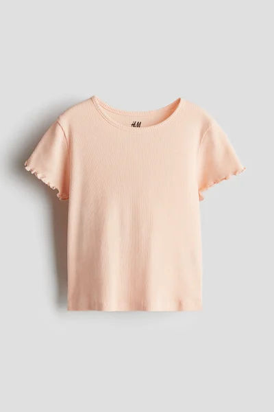 H&M Ribbed jersey top
