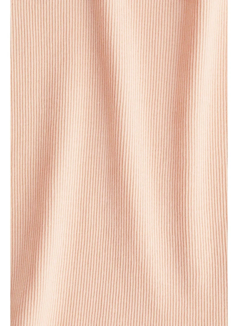 H&M Ribbed jersey top