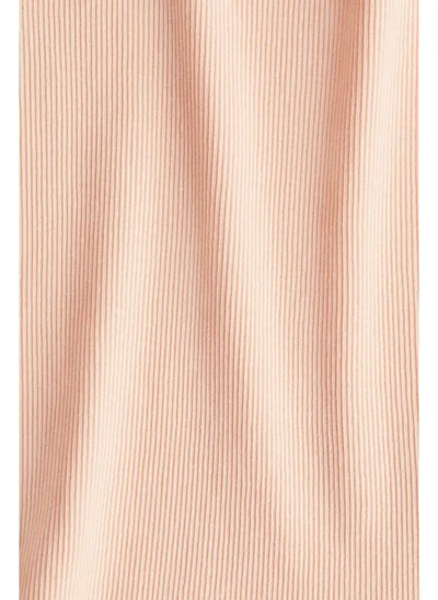 H&M Ribbed jersey top