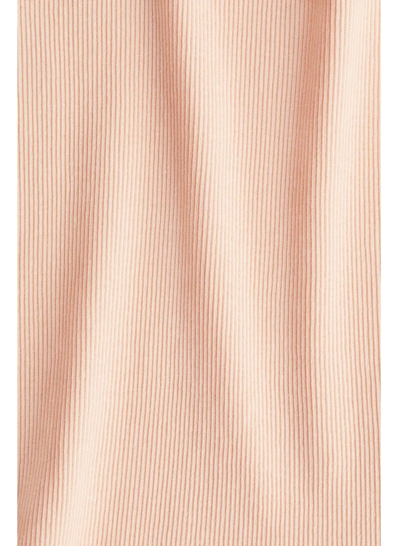 H&M Ribbed jersey top