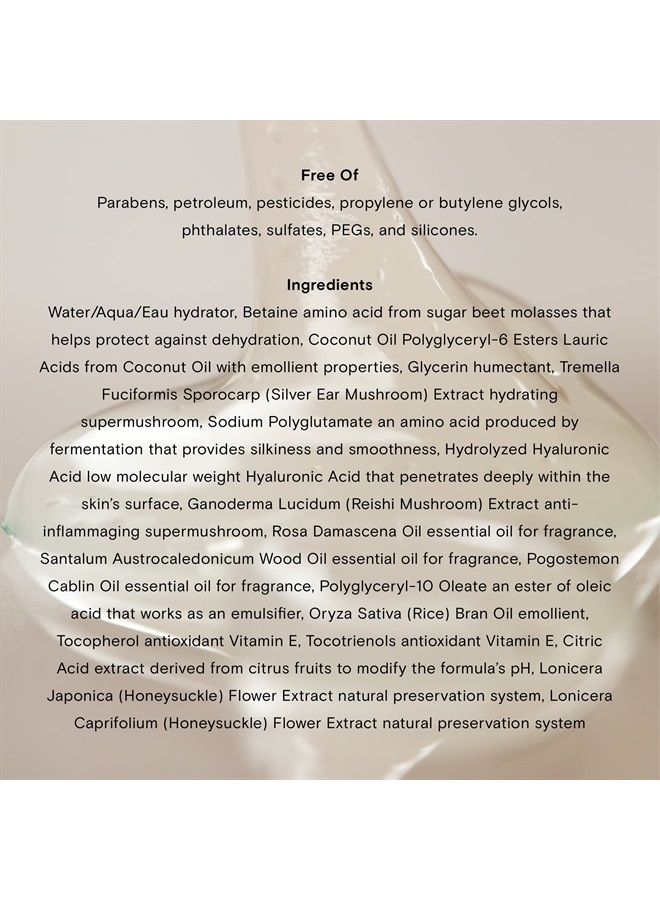 Moon Juice Plump Jelly Hyaluronic Acid Serum for Face | Skin Serum for Hydration, Elasticity & Bounce | Hyaluronic Acid, Peptides & Mushrooms | Clean, Vegan, Cruelty-Free | 30ml (1 fl oz) - Image 5