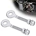 RUTU 10MM M8 Chain Axle Adjuster Compatible with 50cc 70cc 90cc 110cc 125cc 250cc Buyang TaoTao Kazuma Chinese Coolster Peace ATV 4 wheeler Quad Dirt Bike Parts - Image 2