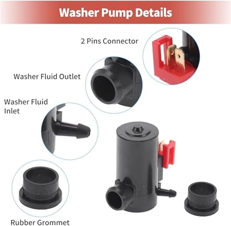 DEMULAX Windshield Washer Pump for Civic and Acura - Image 5