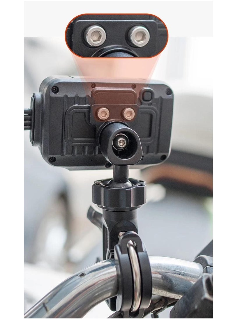 Generic - Waterproof Motorcycle Dash Cam Front + Rear Camera 2 inch Display Motorbike DVR System with G Sensor Parking Monitor - Image 1