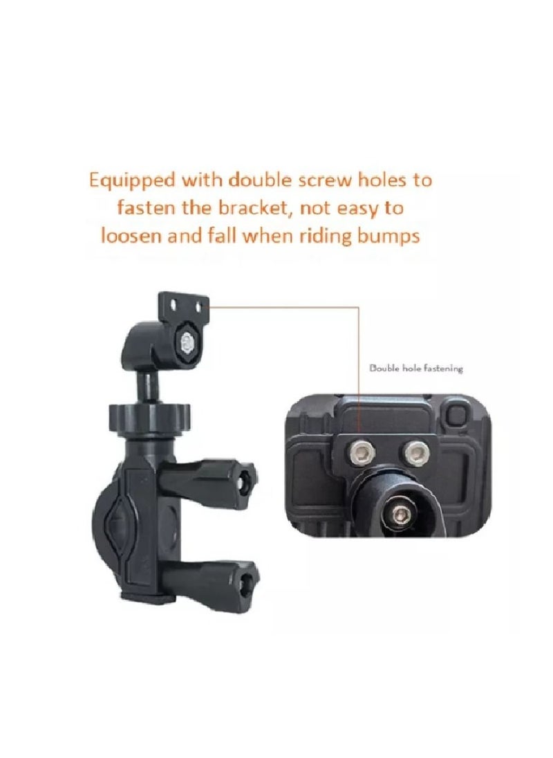 Generic - Waterproof Motorcycle Dash Cam Front + Rear Camera 2 inch Display Motorbike DVR System with G Sensor Parking Monitor - Image 1