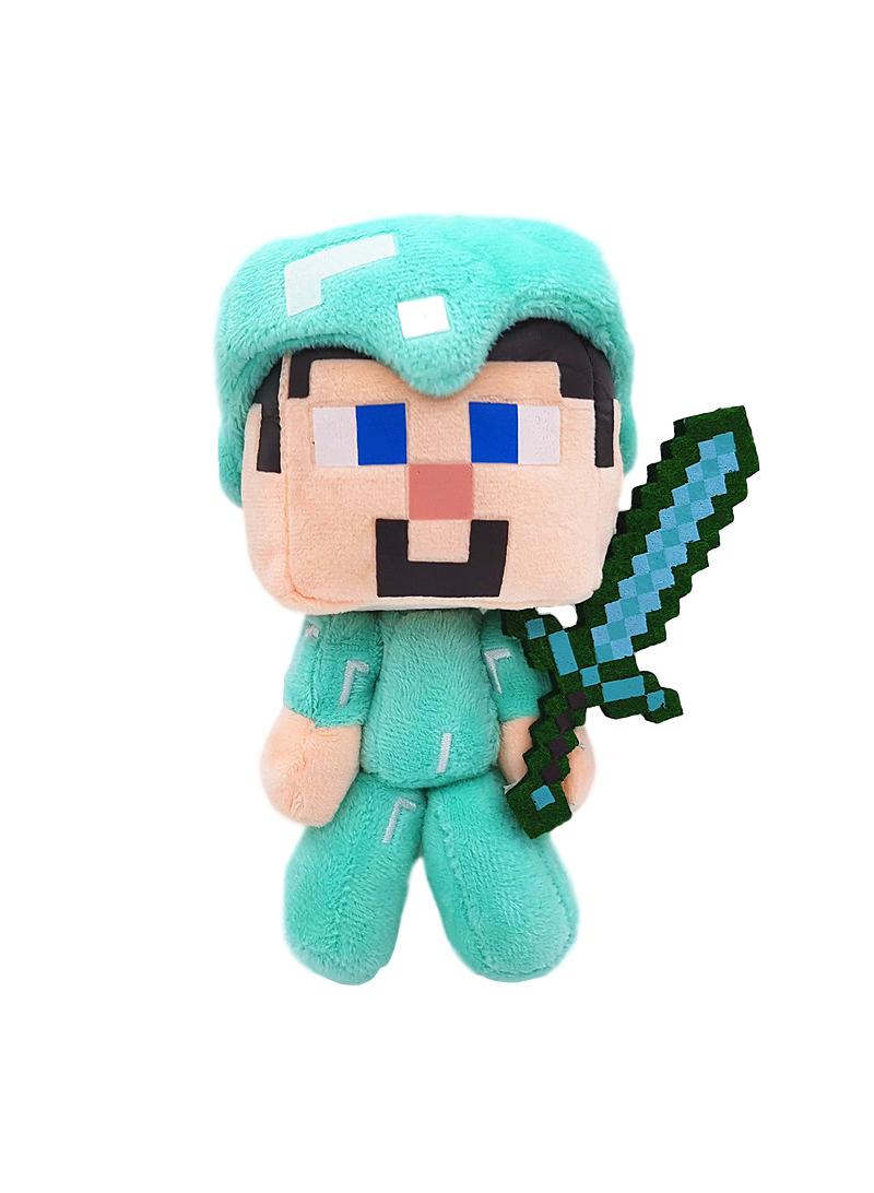 Stuffed Plush Toys My World Series Action Dolls Blue Steve 15Cm - Image 2