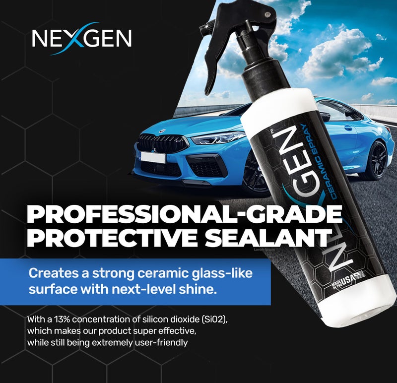 Nexgen Ceramic Spray Silicon Dioxide — Easy to Apply, Ceramic Coating Spray for Cars — Professional-Grade Protective Sealant Polish for Cars, RVs, Motorcycles, Boats, and ATVs — 16oz - Image 4