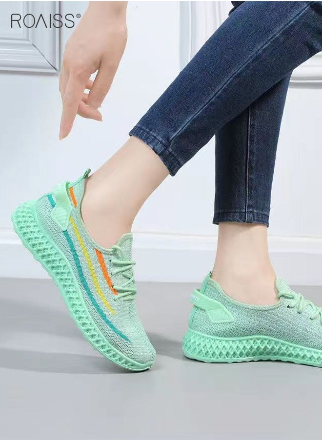 Women's Fashion Casual Sports Shoes Ultra Light Mesh Lace Up Fitness Shoes Soft Rubber Soles Comfortable Breathable Flat Shoes - pzsku/ZA2336CFC750F2A43EC5EZ/45/_/1725524029/96e318f1-7a19-4836-80b0-00d955322af8