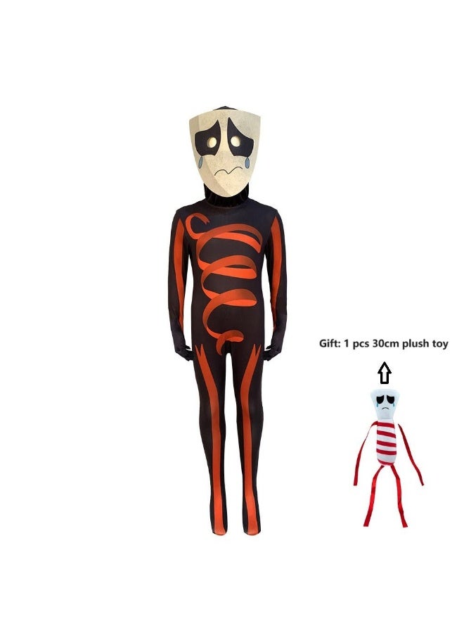 1 Set Party Cosplay The Amazing Digital Circus Costume For Kids Adults Gangle Costume With Mask And A Complimentary Plush Doll - Image 1