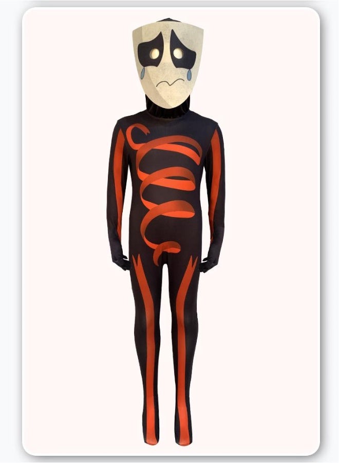 1 Set Party Cosplay The Amazing Digital Circus Costume For Kids Adults Gangle Costume With Mask And A Complimentary Plush Doll - Image 2