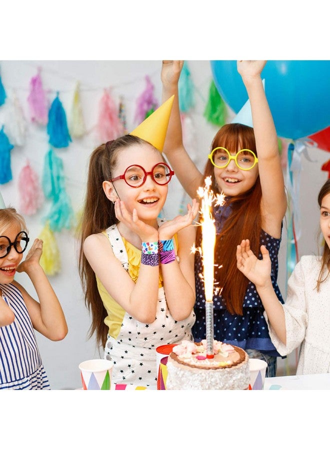 نوفيلتي بليس أساور حفلات بطبعة حيوانات/قلب للأطفال والمراهقين والبالغين - 9 بوصات بألوان متنوعة (عبوة من 25 قطعة) - Image 5