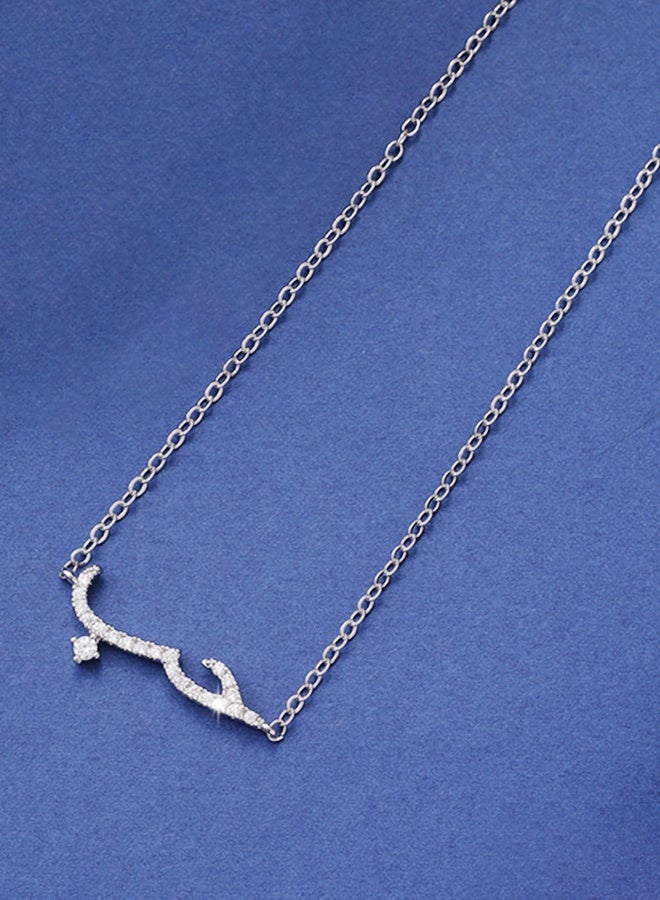 Organizer 925 Pure Silver Necklace, Fashion Dainty Necklace, Jewelry Hypoallergenic Necklace, Ideal Gift for Women, Girls, Valentines, Mother's Day, Birthday Gifts - Image 3