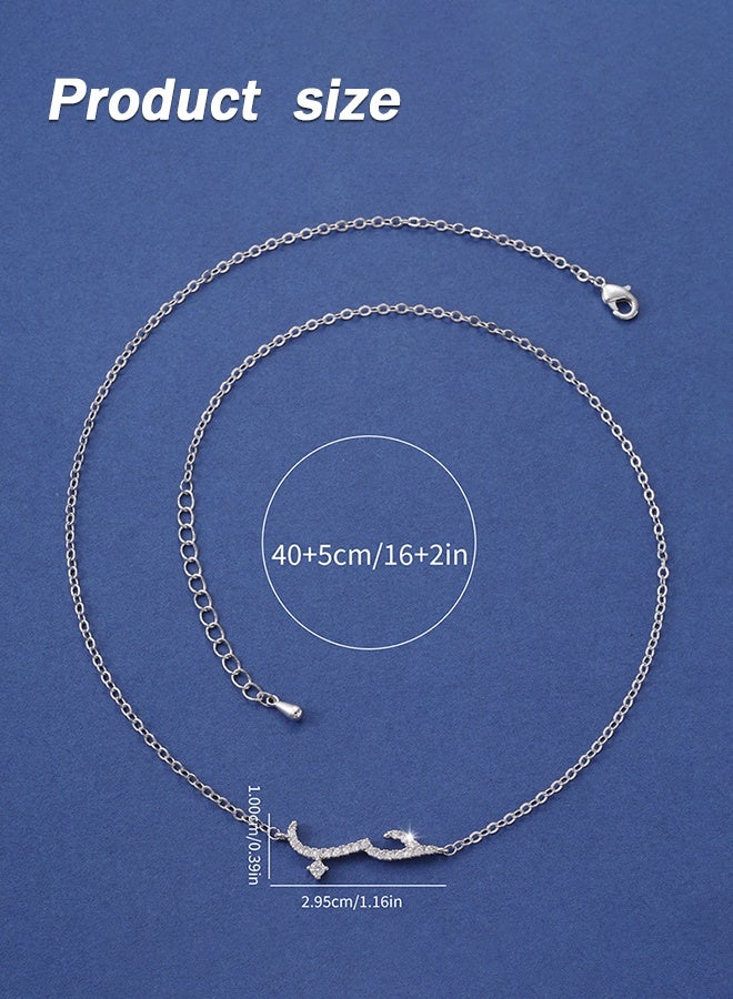 Organizer 925 Pure Silver Necklace, Fashion Dainty Necklace, Jewelry Hypoallergenic Necklace, Ideal Gift for Women, Girls, Valentines, Mother's Day, Birthday Gifts - Image 4