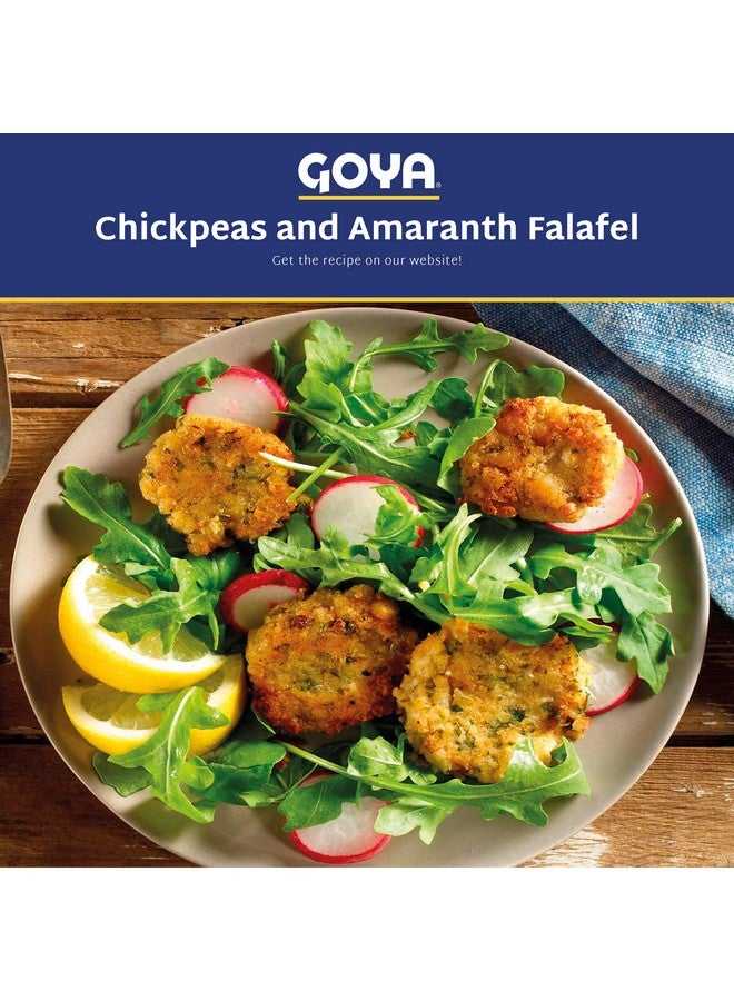 Goya Organic Chick Peas Garbanzo Beans, Low Sodium with Sea Salt, 15.5 Ounce (Pack of 8) - Image 3