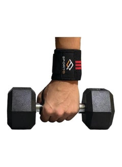 SportQ SPORTQ®️ Adjustable Compression Wrist Straps Weightlifting Boxing Gymnastics Typing Rust Gym  - Image 3
