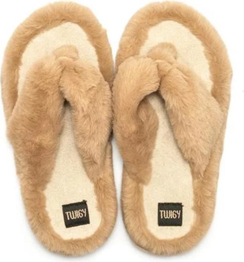 Twigy Keti Women's Home Slippers Light Brown 37/41 YY0447