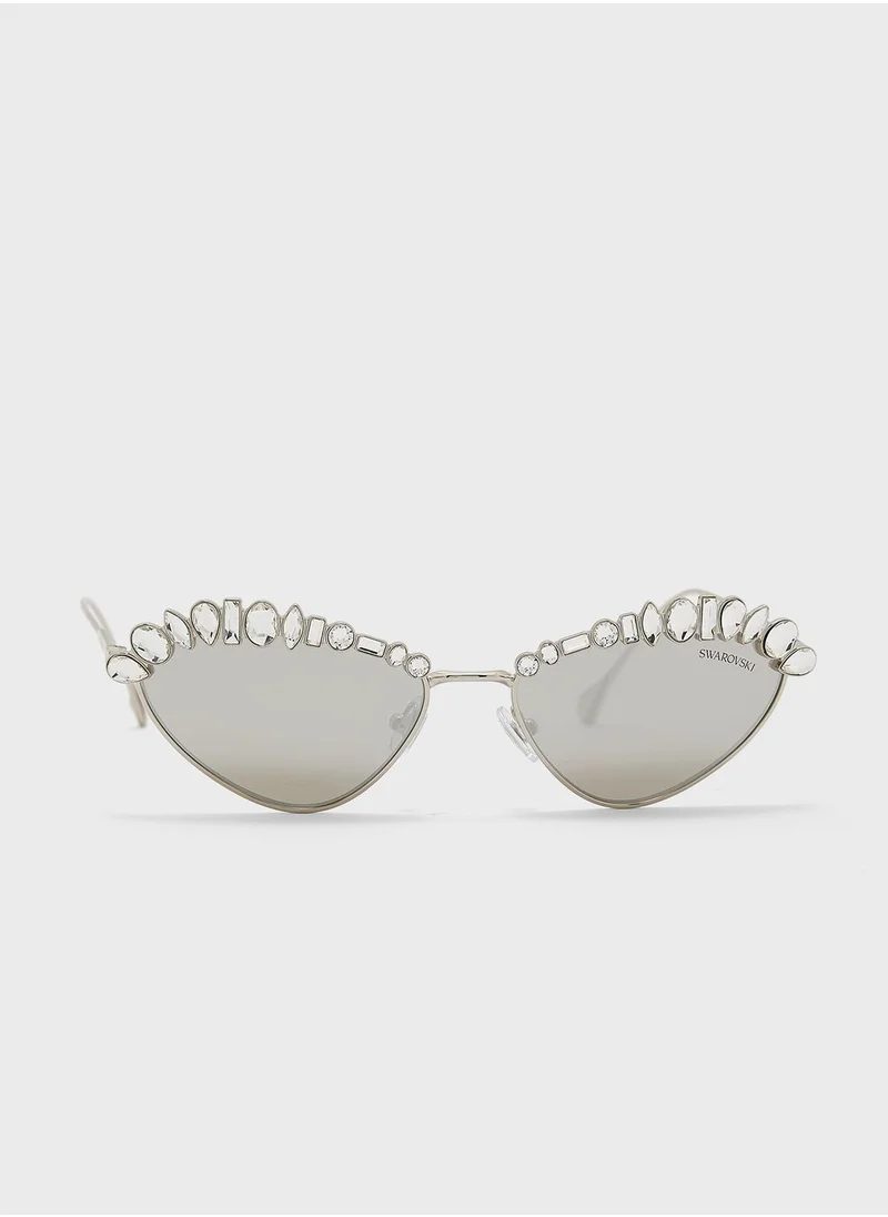 SWAROVSKI 0Sk7009 Shape Sunglasses